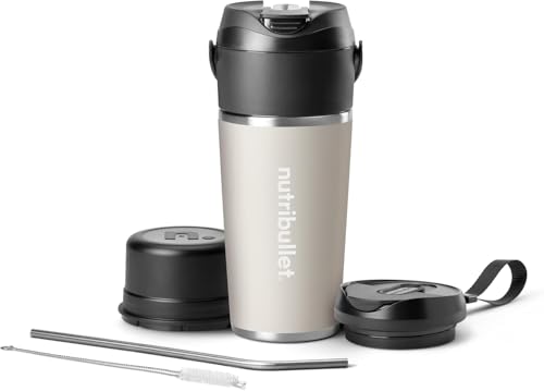 【新品】nutribullet FLIP nutribullet Flip Insulated Portable Blender Matte Linen : Amazon